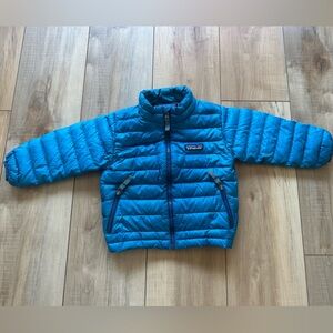 Patagonia Kids blue Puffer Jacket